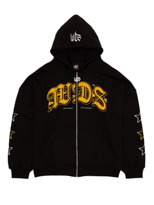 WDS STAR ZIPPER BLACK