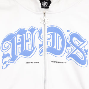 WDS STAR ZIPPER WHITE